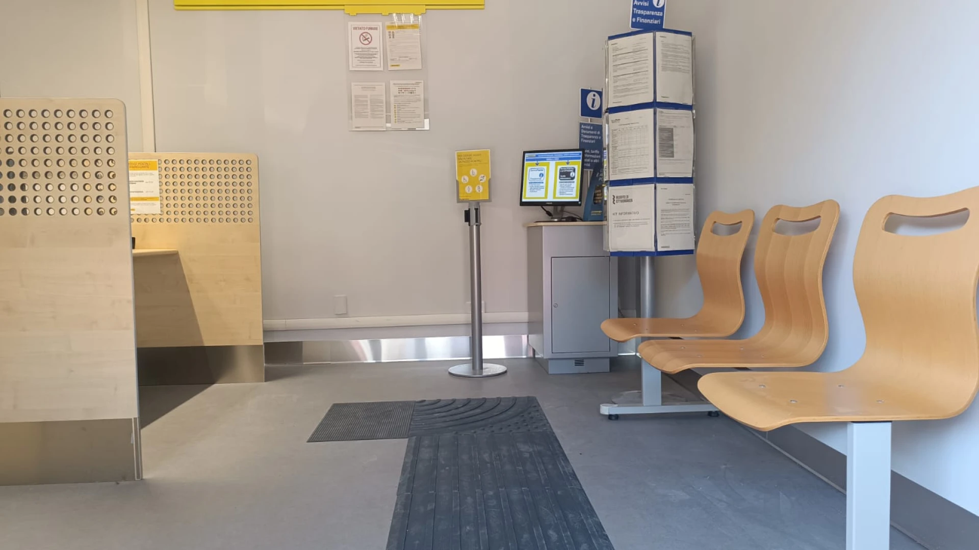 Poste Italiane: Sant’Agapito, l’ufficio postale dello scalo ferroviario ha riaperto i battenti nella nuova veste “POLIS”.